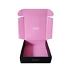 Black Soft Shoes Moving Food Grade Cardboard Cake Cookie Boxes Wholesale Banana School Bus Toy Packaging Box With Window