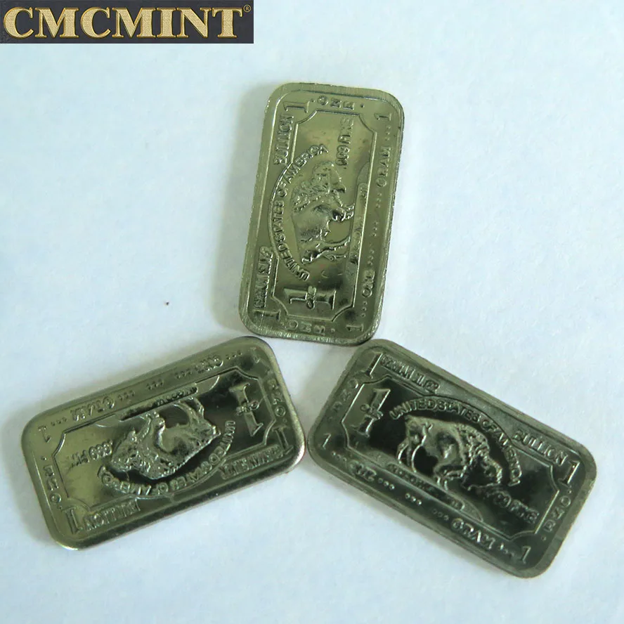 1 Gram German Silver Buffalo Bar Buy 999 Silver Bar,German Silver Bar