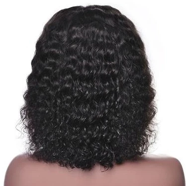 

stock 45% off Brazilian virgin remy Human Hair deep wave deep part lace front wigs With Baby Hair Pre Plucked for woman