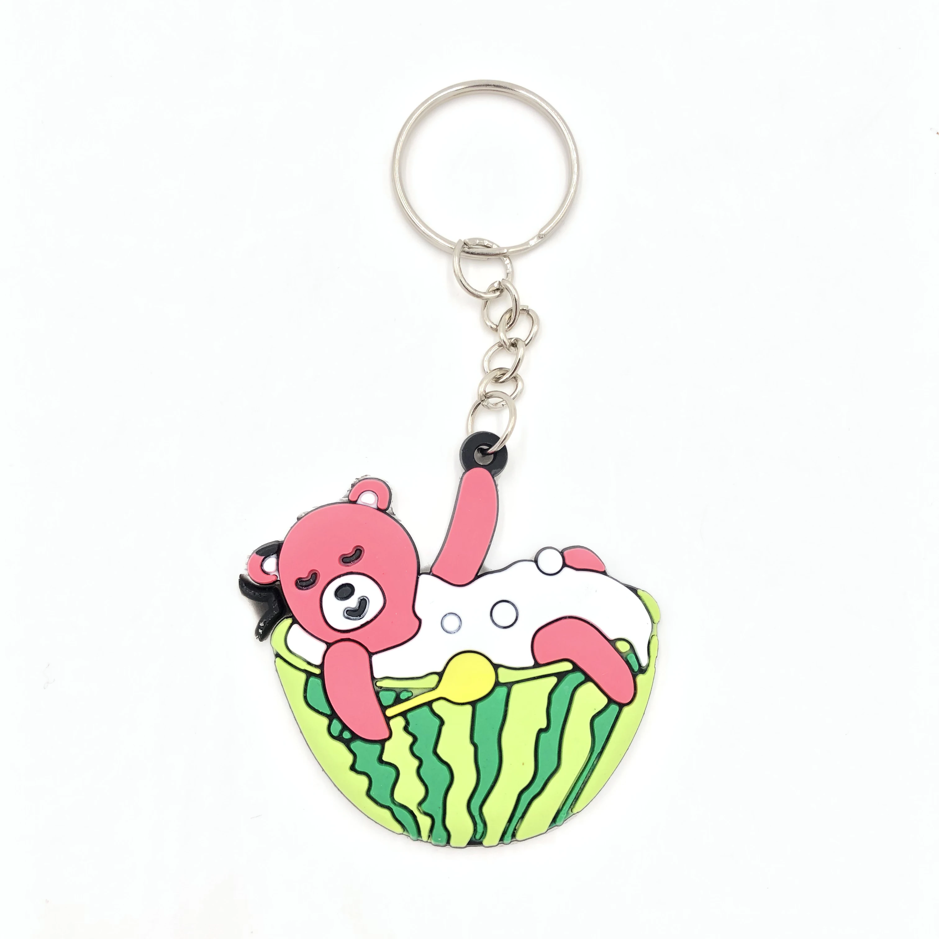 Hot Sale Promotional Plastic Soft Pvc Key Chains Toy Factory Animal ...
