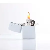 

Yanzhen 101 white paint OEM factory direct creative windproof metal oil lighter