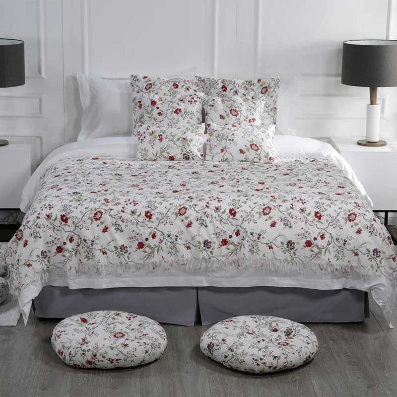 Best Selling Quality 500tc Plain White Bed Sheets Bedding 100 Cotton