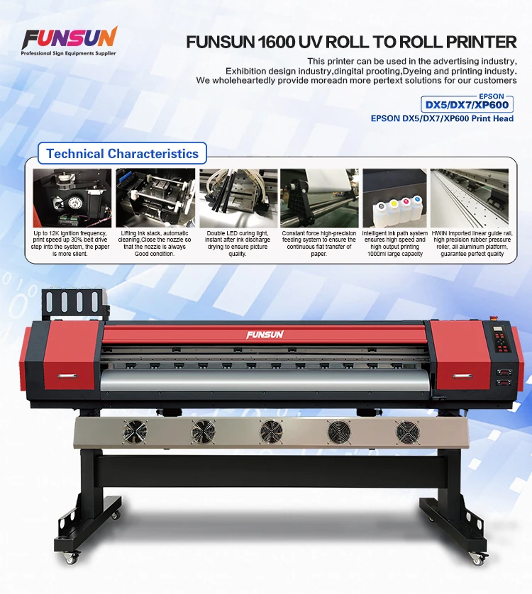 Funsun. Roll to Roll Printer UV t3200. Funsunsign.