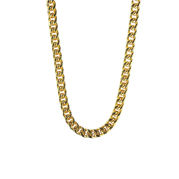 

Missjewelry ID MJCN038 Custom Made Gold italian wight gold chain jewelry, Rhodium;rose gold;14k;18k gold;black