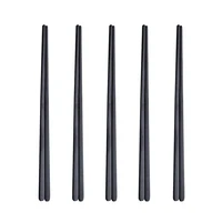 

Korean Style Black Stainless Steel 304 Titanium Chopsticks