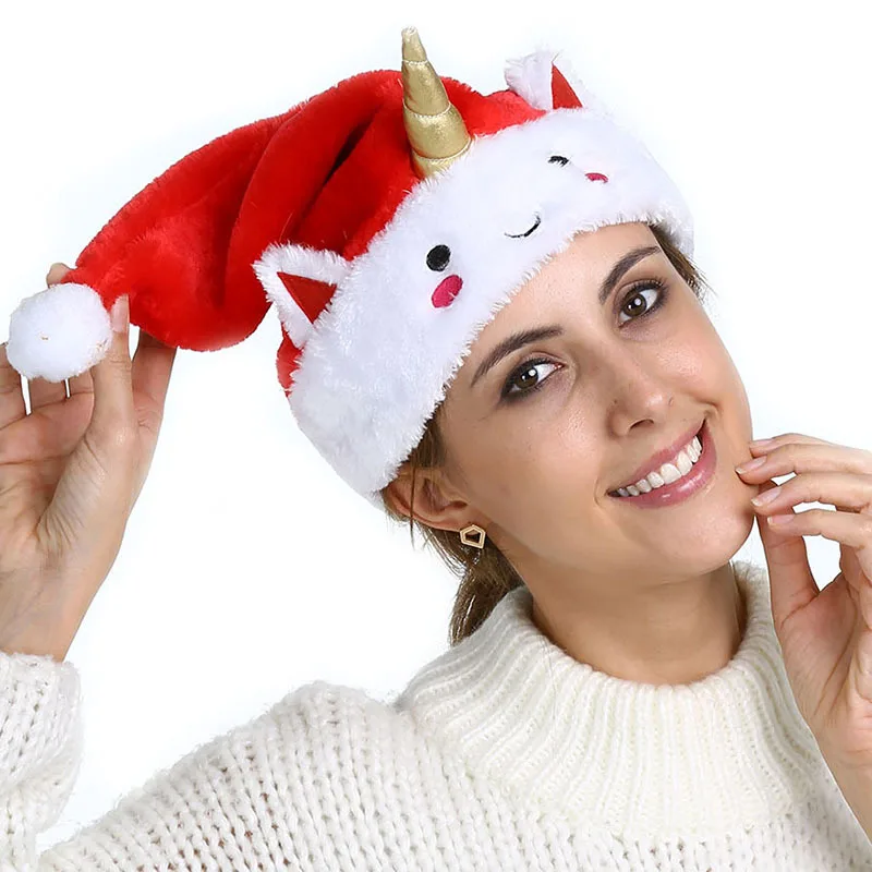 Unicorn Santa Hat (5)