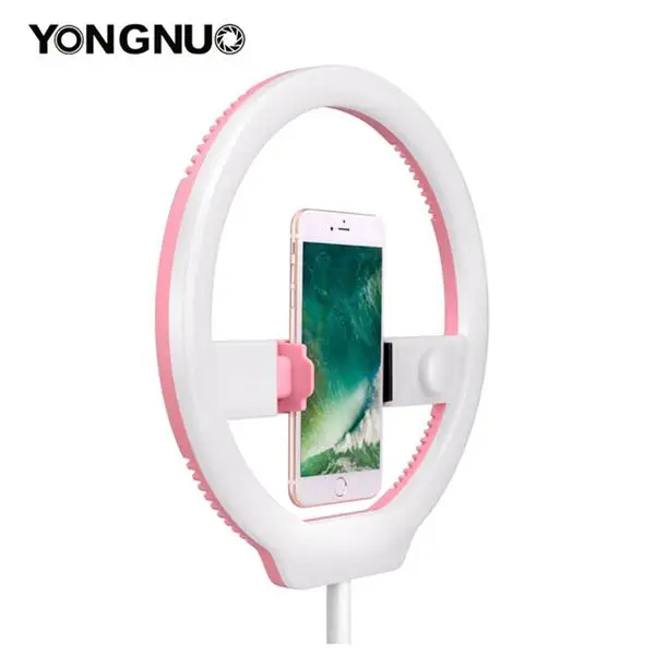 

YONGNUO YN128 Camera Photo Studio Phone Video 128 LED Ring Light 3200K-5500K Photography Dimmable Ring Lamp For Iphone 7/7 plus