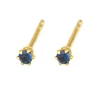 92206 Xuping china gold 24K copper alloy zircon elegant earrings for women