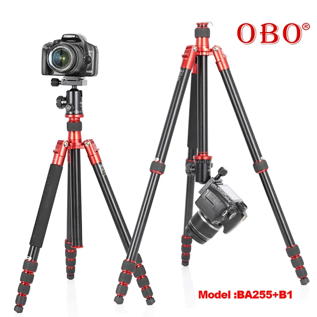 BA255 aluminum camera tripod