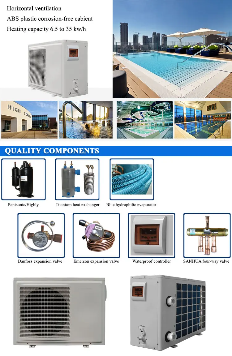 small swimming pool heaters