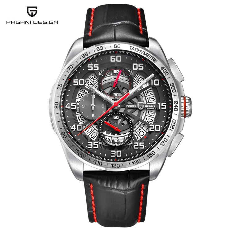 

PAGANI PD 2764 2017 Men Luxury Brand Pagani Design Multifunction Sport Watches Dive 30m Chronograph Military Quartz Watch Man