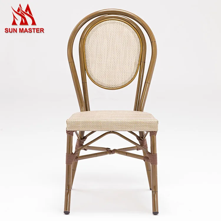 Luxury Modern Design All Weather Metal Frame Outdoor Wicker Garden Ratta furniture Chair