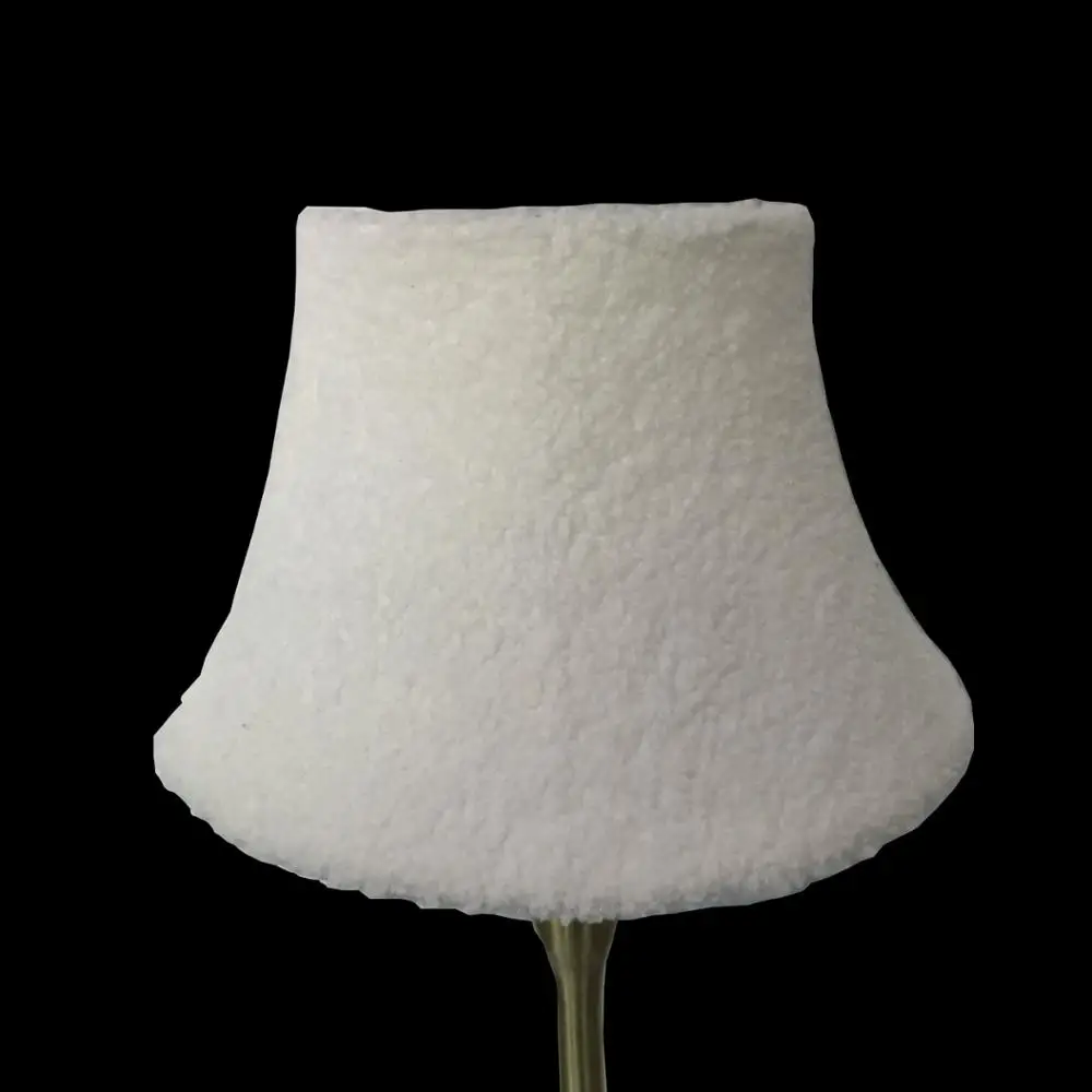 China Suppliers Wholesale Linen Fabric Creamywhite Lampshade Frames