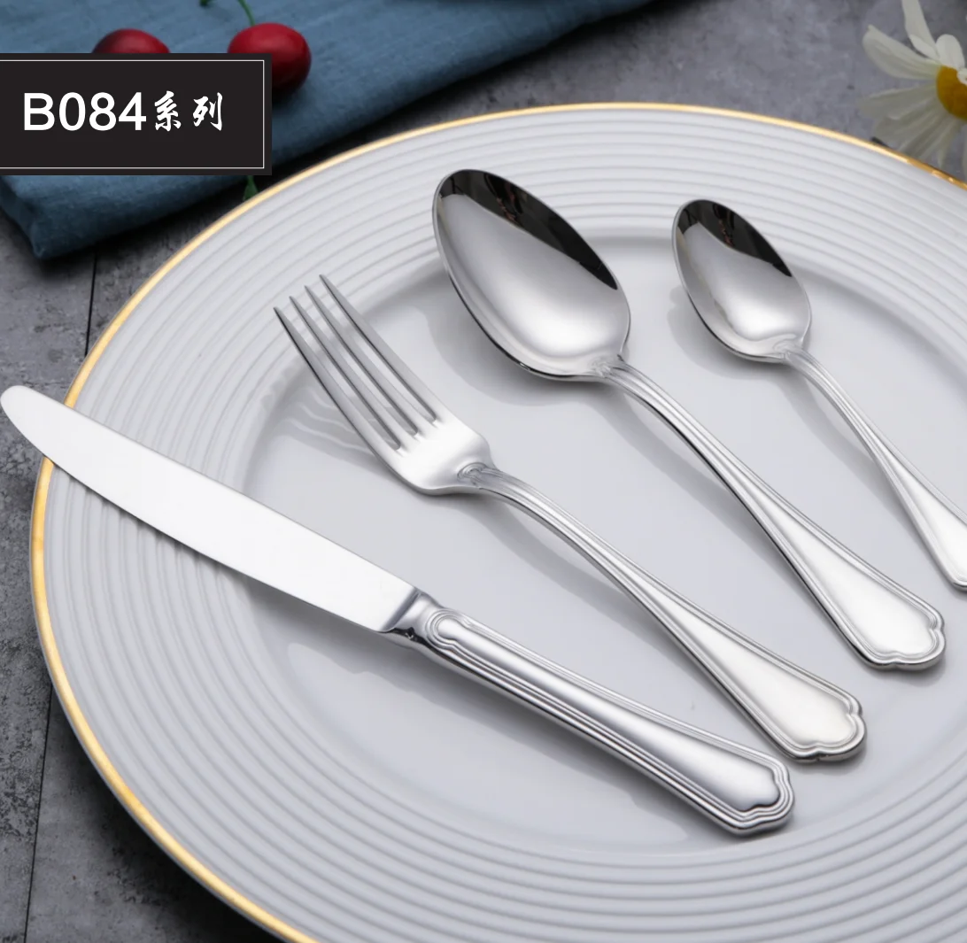 Used Restaurant Wedding Salad Spoon Fork Vintage Silver Plated Flatware Wholesale