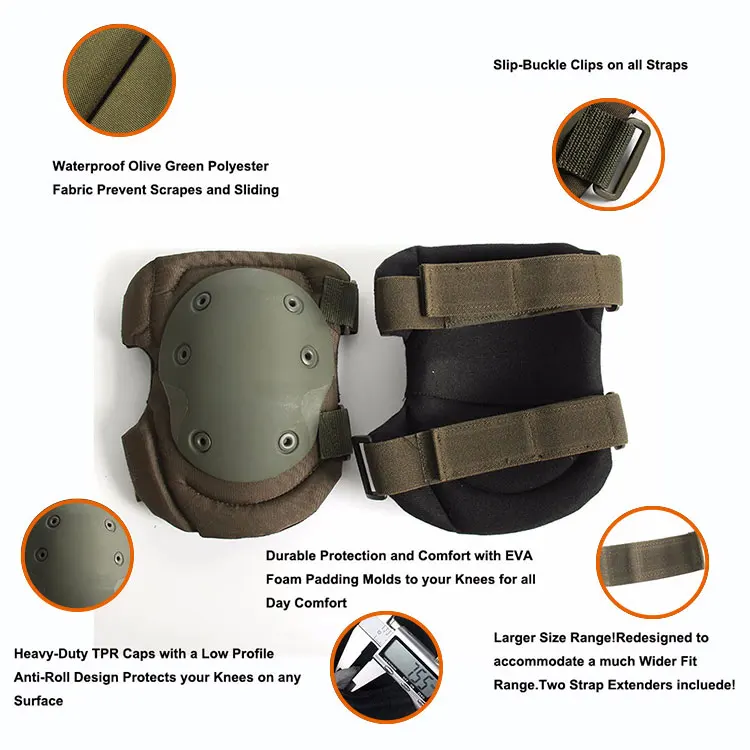 Best Paintball Flexible Military Bulletproof Knee Pads Buy