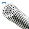 Aluminum clad steel wire support aluminum stranded wire