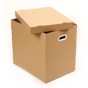 Plastic Carry Handle Carton Box For Heavy Package Corrugated ...