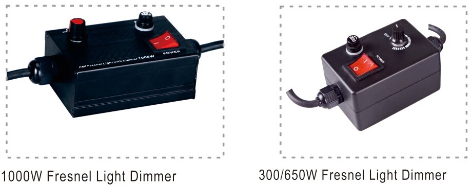 NiceFoto Continuous light professional Fresnel light, tungsten light 300W, 650W, 1000W, 2000W