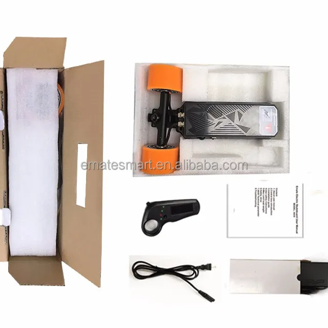 500w double motor diy electric skateboard with ce fcc certificates