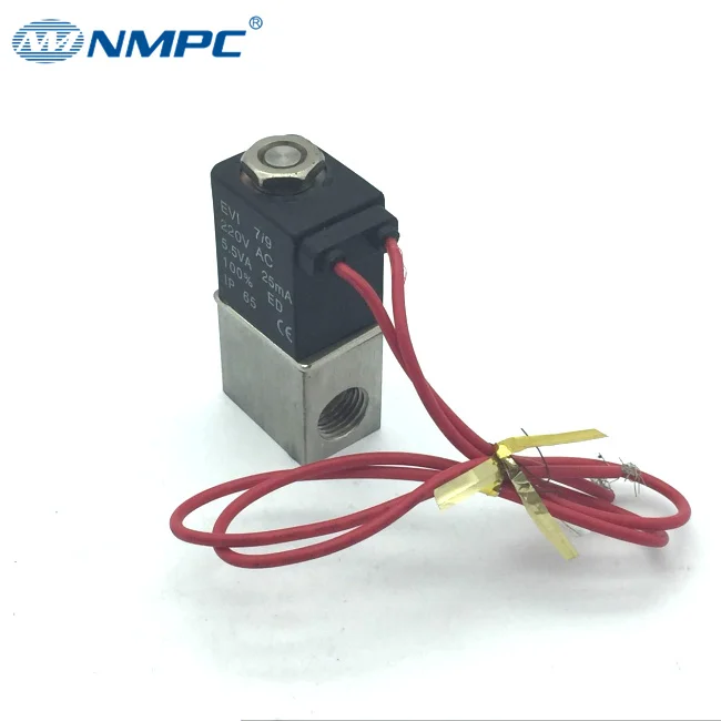 
2/2 Way 2V Series DC12V NPT Direct Acting Normal Closed Air Water Solenoid Valve Mini Pneumatic Control Valve  (60441379058)