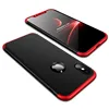 3 in 1 electroplate three stage phone case for iphone x,hard pc full cover for iphone x case
