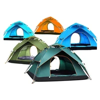 

Double Layer Automatic Hydraulic Tent 3-4 Person Instant Setup Waterproof Camping Tent