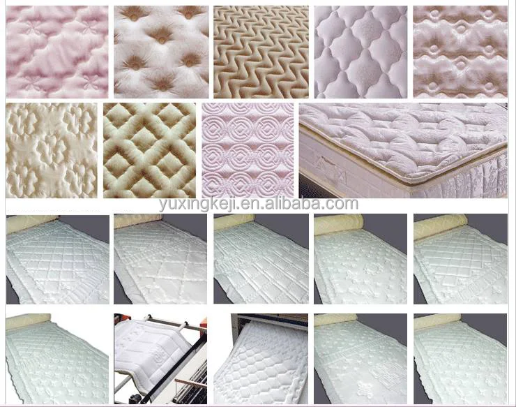 patterns of computerized multi needle non shuttle chain stitch quilting machine