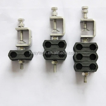 Attractive Design 1 2 X3 Double Hole Type Cable Feeder Clamp