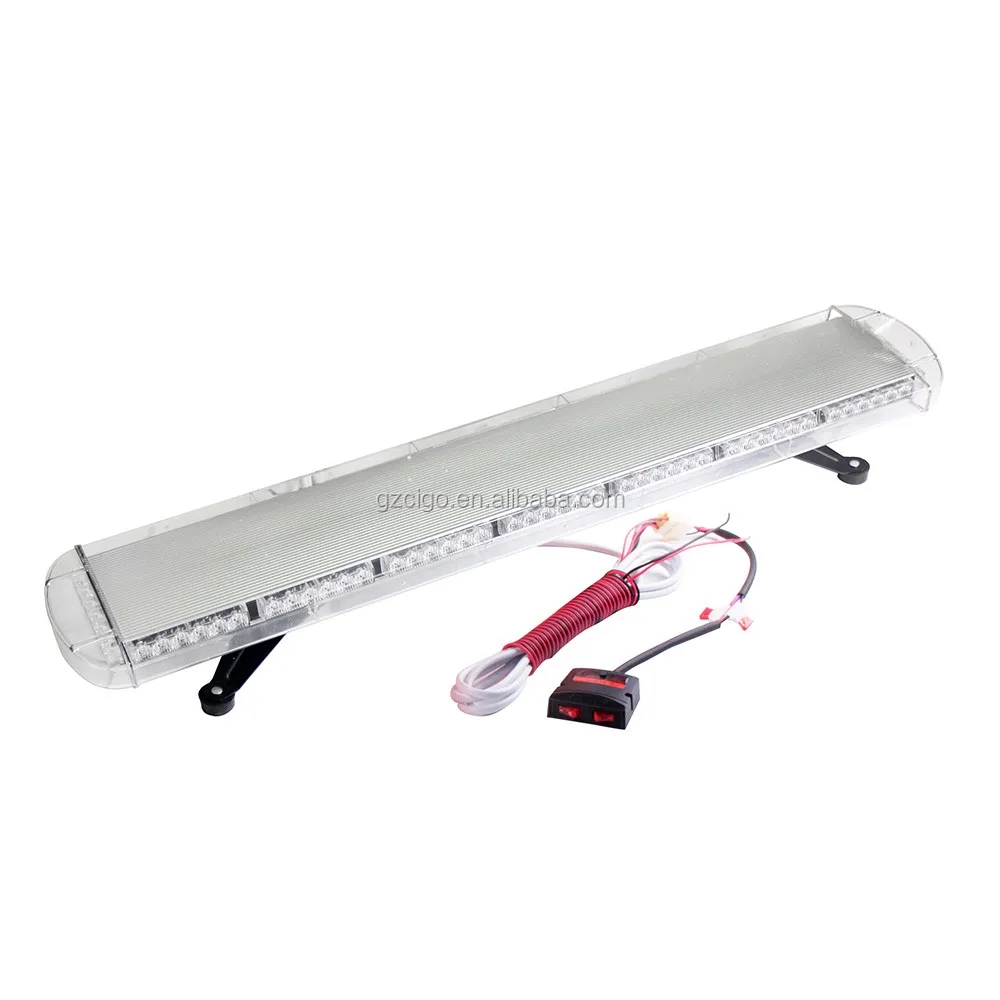 Led750d Color Warning Light Bar 1230v Emergency Led Light Bar 96w Led