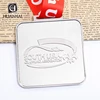 custom shiny silver 3D logo state champion sport medal judo
