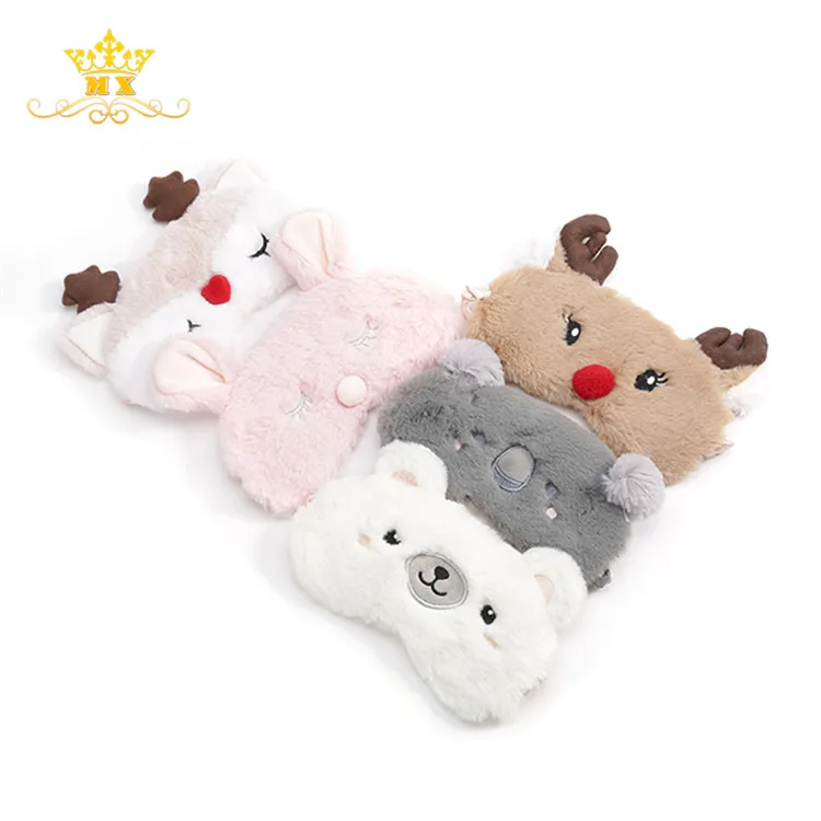 

Pretty funny animal pattern soft sleep eye mask for sleeping, Customized