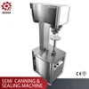 hand operated can bottle containers sealing machine