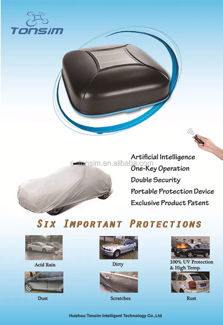 Hot Sale Anti Theft Function Smart Automatic Outdoor Car Covers Buy