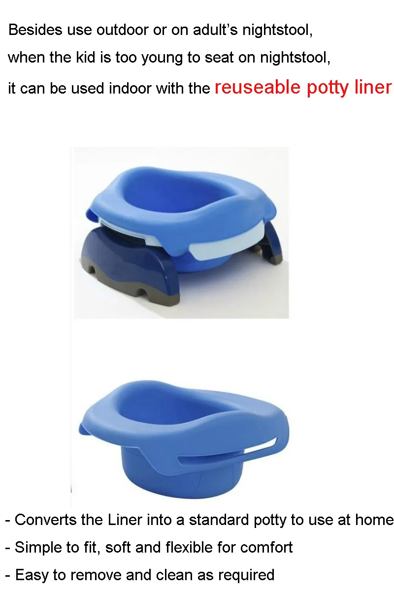 potty liner information