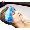 Customize Forehead Gel Bead Wrap Hot Cold Gel Pack for Migraine Relief, fever relief