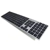 Multi-Device Full Size Bluetooth Wireless USB Keyboard for Mac/ PC