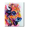 Custom Animal Cow Head Wall Decoration Oil Painting Wall Picture Art Canvas