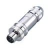 IP67 waterproof M12 field wirable assembly right angled screw joint 5P 8P cable connector for Industrial Automation