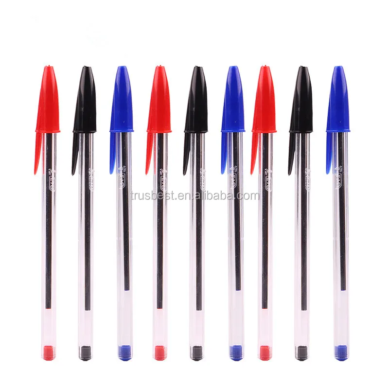 Tp-72 Plastic Ballpoint Pen With Cap 