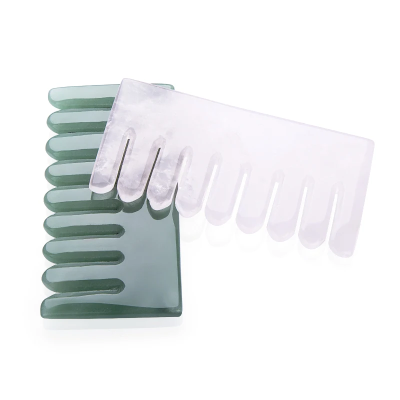 

Custom Logo Gemstone Healing Crystal Comb