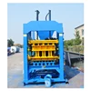 concrete interlock QT4-15sand hydraulic simple block machine line molding solution