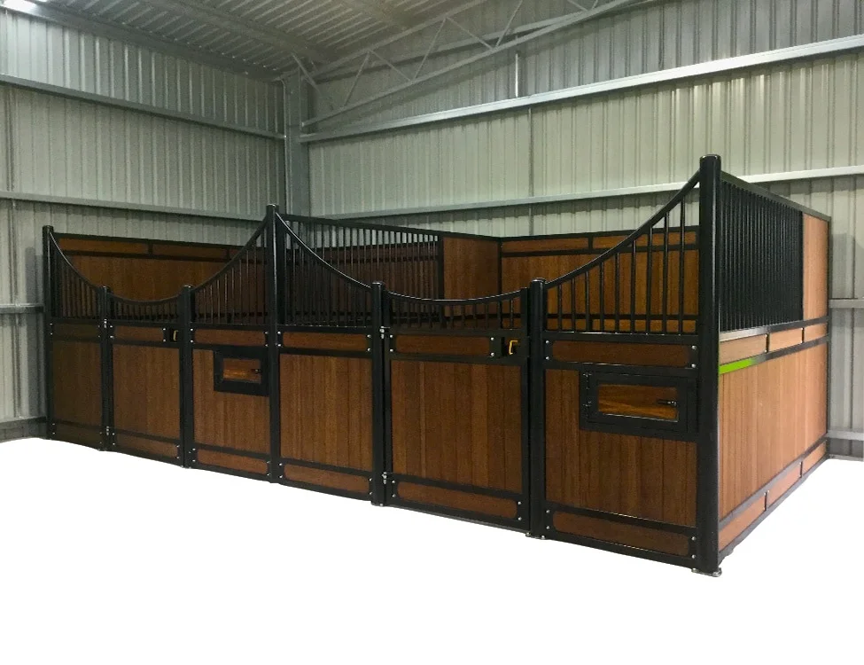 
cheap European galvanized steel horse stall for sale 