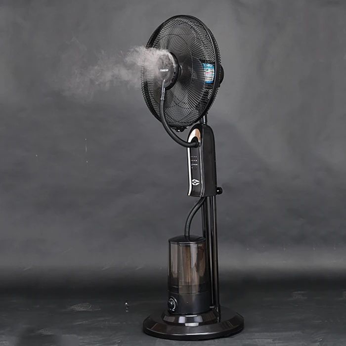 Ce Certification 16 Inch Air Cooling Water Mist Spray Fans Standing Fan