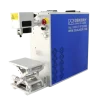 Laser printer for aluminum label engrave oem jeans metal barcode label