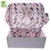 White Outside Colourful inside Corrugated Paper Post Box/Shipping Box/Mailer Box for packaging