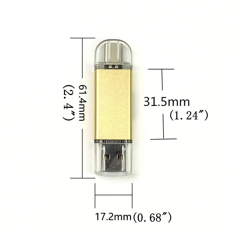 4GB 8GB 16GB 32GB Custom Pendrive OTG USB2.0 Flash Drive Multicolor Pen Drive Mobile Available USB Drive - ANKUX.COM