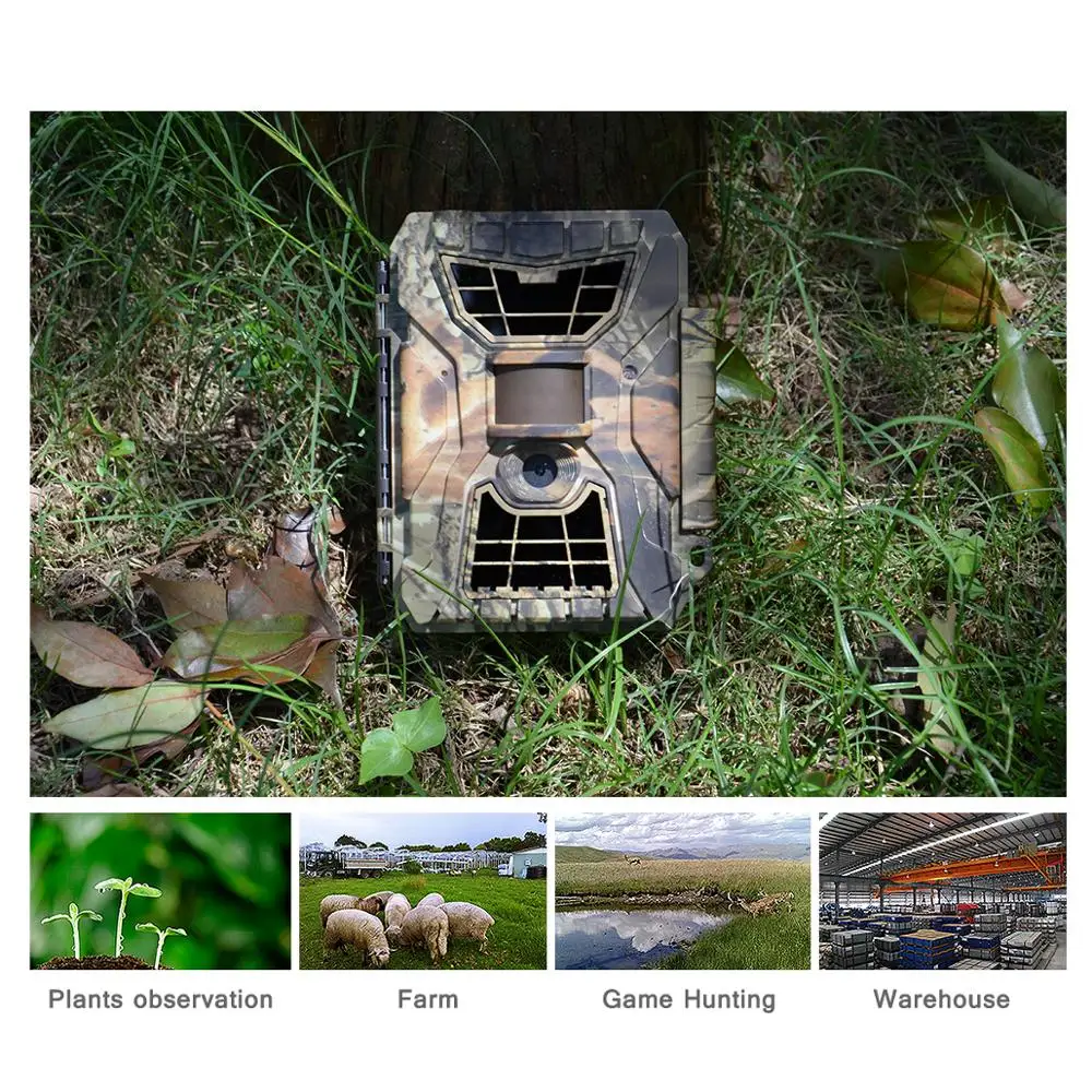 
24MP no glow night vision camouflage trail hunting camera 