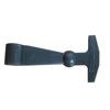 Rubber t handle toggle latch