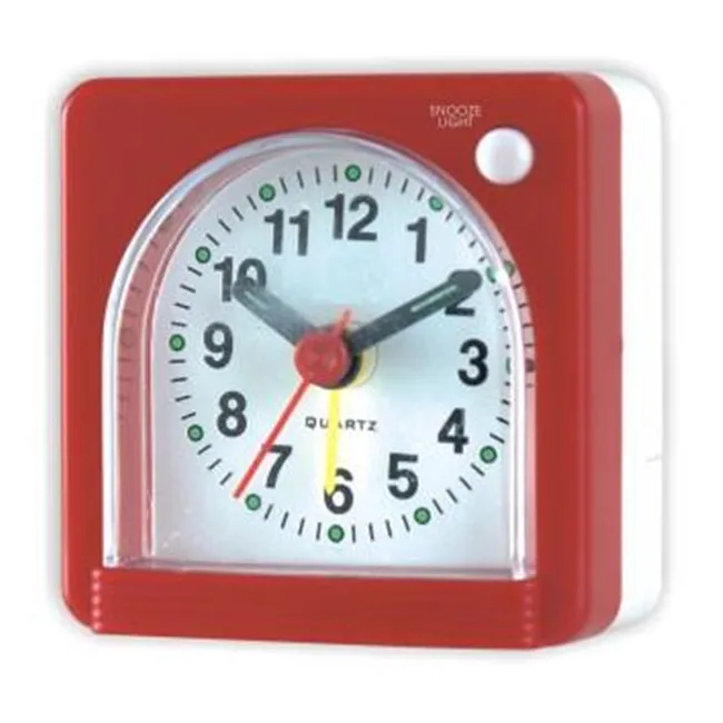 Analog Silent Desktop Travel Alarm Clock With Snooze Light Buy Mini Travel Alarm Clock,Analog
