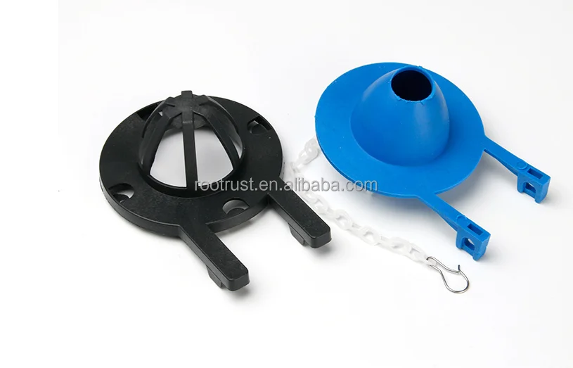
Bathroom toilet repair kits PVC flapper with POM chain or S.S chain 